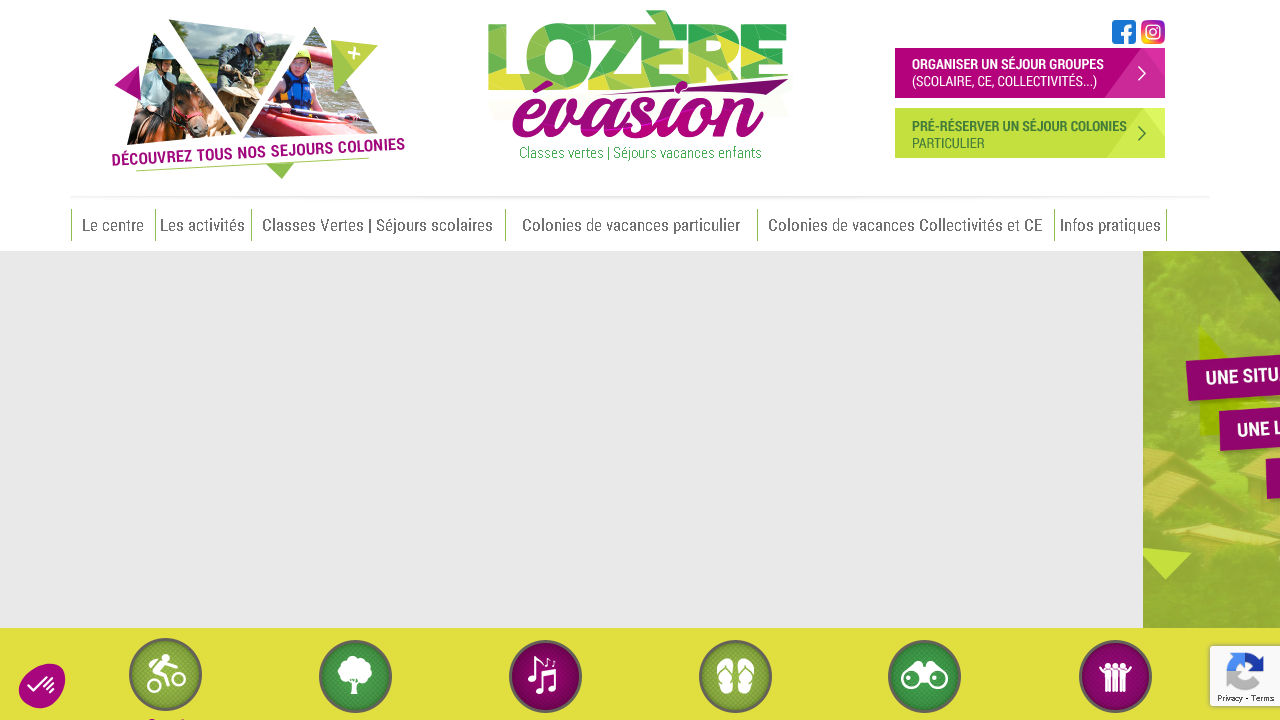 Capture d'écran de http://www.lozere-evasion.com